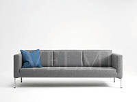 Удобный мягкий диван для залов ожидания, офисов, салонов Sidney VelMi 209