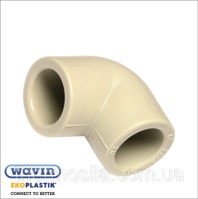 Угольник 90° d 75 Ekoplastik, опт и розница, фото 1