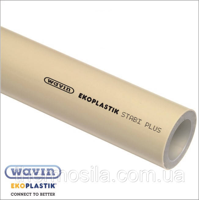 Труба STABI PN25 D 90 армована Ekoplastik, гурт і роздріб