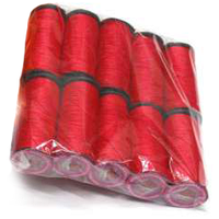 Нитка взуттєва капронова 375 текс (червона)