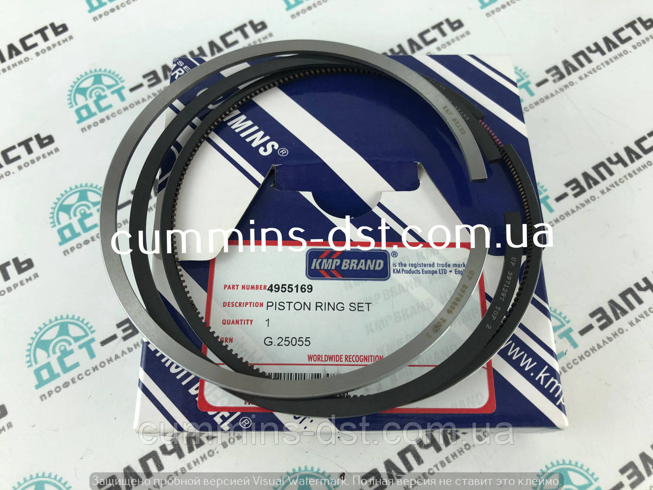 4955169 Кільця поршневі Cummins QSB6.7