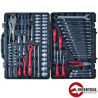 Набор инструмента 1/2", 1/4" 101ед. Intertool