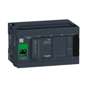 Контролер Modicon M241 14DI/10TO 2xRS485 + Ethernet TM241CE24T, фото 1