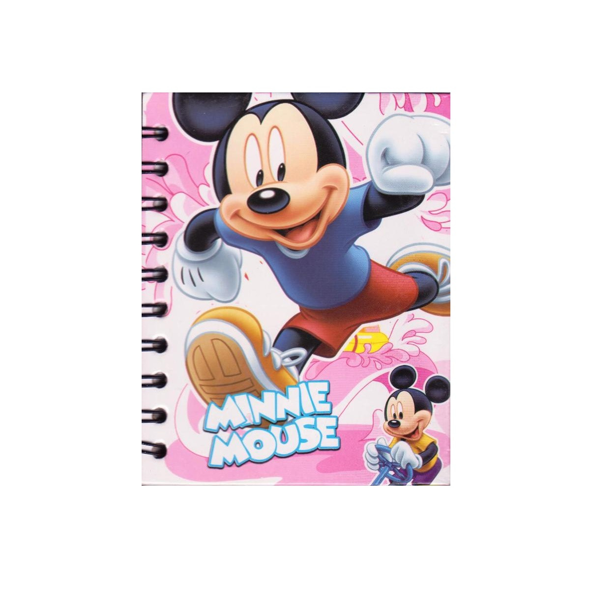 Блокнот А6 на спіралі з роздільниками "Мінні Маус", фото 1