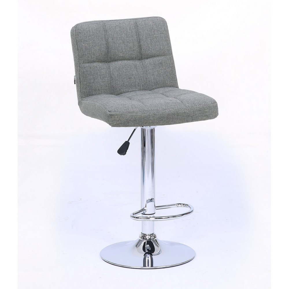 Барний стілець хокер з регулюванням висоти HR8052W, фото 1