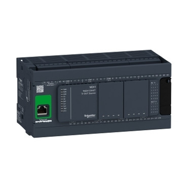 Контролер Modicon M241 24DI/16TO 2xRS485 + Ethernet TM241CE40T, фото 1