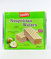 Вафли с ореховой начинкой Neapolitan Wafers 260 гр Sondey Германия