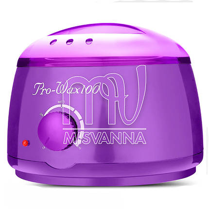Баночний воскоплав Pro-Wax 100 для воску в банку, в таблетках і в гранулах, фіолетовий, фото 3