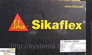 Sikaflex®-222 UV - Поліуретановий герметик, стійкий до ультрафіолетового випромінювання, чорний, 600 мл, фото 2