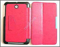 Рожевий шкіряний Premium smart cover чохол-книжка для планшета Asus Memo Pad 7 Me176C Me176CX K013