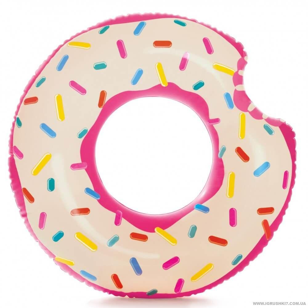 Intex надувний круг Пончик