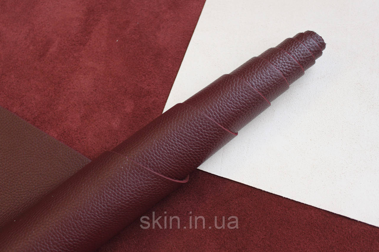 Натуральна шкіра "Флотар", товщина - 1.5 мм, колір - фіолетовий, артикул СК 2233