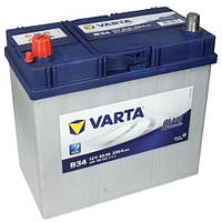 Автомобільний акумулятор Varta Blue Dynamic (B34): 45 А·год, плюс: зліва, 12 В, 330 А — (akb64), 238x129x227 мм