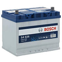 Автомобільний акумулятор Bosch S4 Silver (S4 026): 70 А·год, плюс: праворуч, 12 В, 630 А — (akb49), 261x175x220 мм
