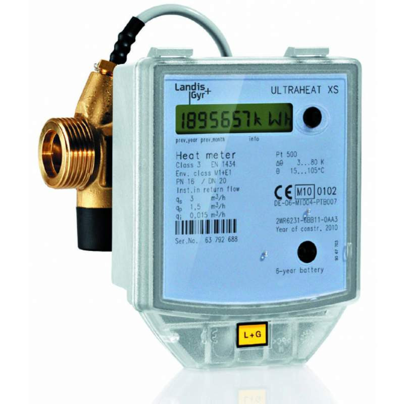 Теплосчетчик Landis+Gyr Ultraheat T350 2WR6 DN15, DN20 (снят с производства)