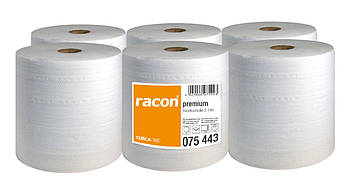 Рушники паперові в рулоні TEMCA Racon Premium 2-х слойні, 20см х 140м