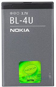 Аккумулятор Nokia BL-4U (206 300 301 302 305 Asha 306 Asha 308 309 310 311 Asha 3120 500 515 5250)