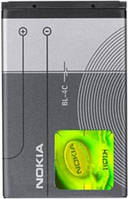 Аккумулятор АКБ Nokia BL-4C (890mAh 108 1202 1203 1661 2220s 2650 2652 2690 3500c 5100 5130 6100)