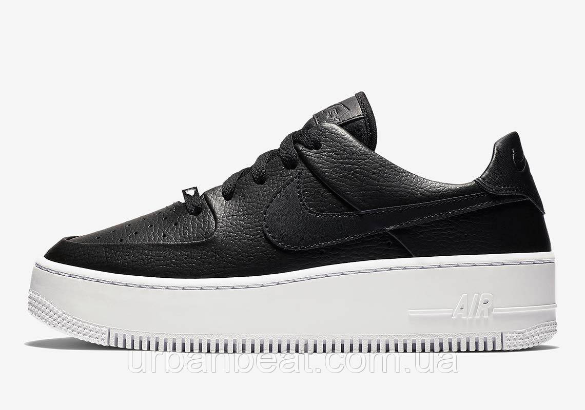 Жіночі кросівки Nike Air Force 1 Black Low Оригінал