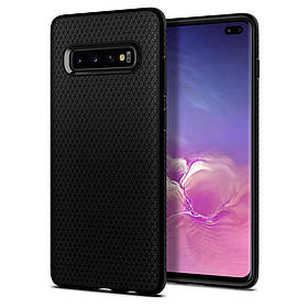 Чохол Spigen для Samsung Galaxy S10 Plus Liquid Air, Matte Black