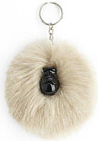 Брелок Kipling POMPOM MONKEY K01658_84Z, бежевый