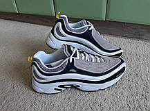Чоловічі кросівки Reebok Daytona DMX Grey/White сірі з білим, фото 4