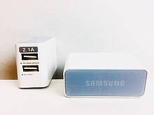 Мережевий зарядний пристрій usb Samsung V90 EWE ( 220V/2USB/1+2A )