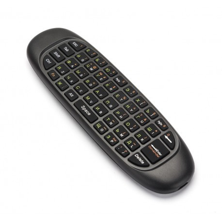 Клавіатура пульт KEYBOARD + Air mouse, Пульт-миша з клавіатурою, Бездротова мініклавіатура