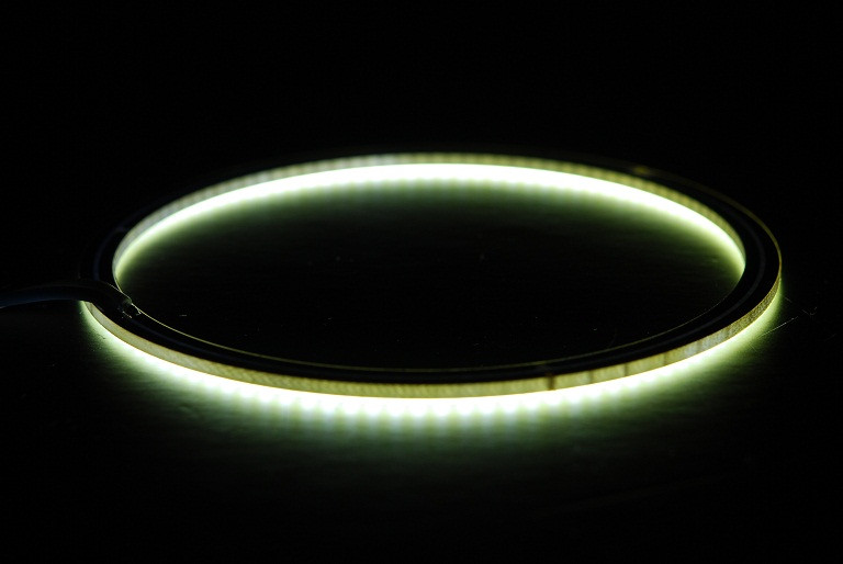 Светодиодное кольцо LED ring COB 90mm (ангельские глазки) - фото 7 - id-p250415768