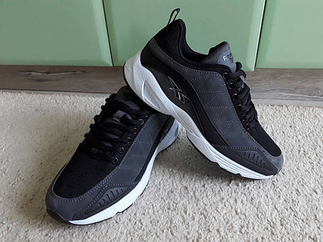 Чоловічі кросівки Reebok DMX Classic Grey сірі з білим, фото 1