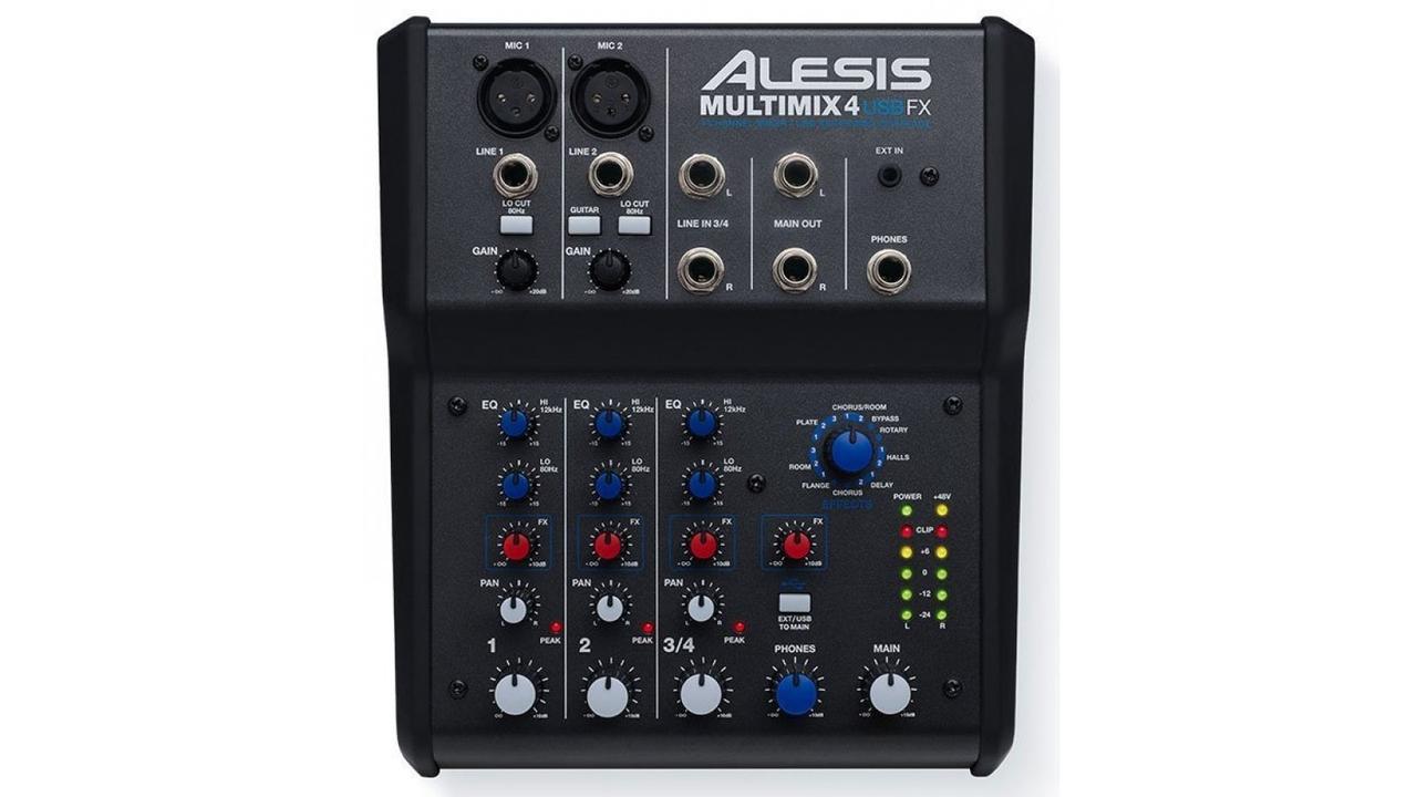 Мікшерний пульт Alesis MultiMix 4 USB FX