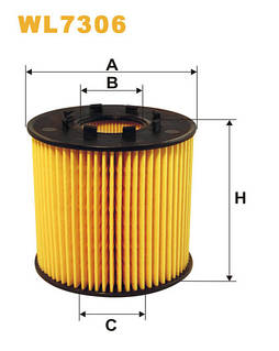 WIX WL7306 Фільтр масляний Renault, Opel