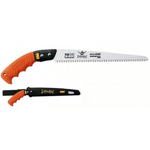 Пила з прямим полотном в захисному кожусі з поясним кріпленням Samurai GSF-240-SH Японія