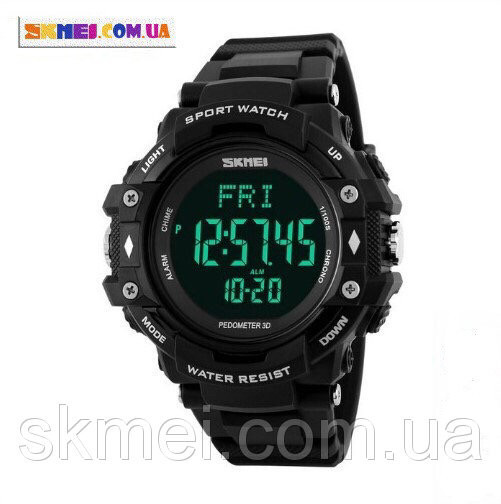 Спортивний годинник SKMEI 1180 з пульсометром (Black)