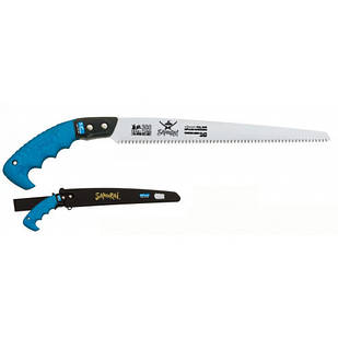 Пила з прямим полотном в захисному кожусі з поясним кріпленням Samurai GSM-180-MH Японія