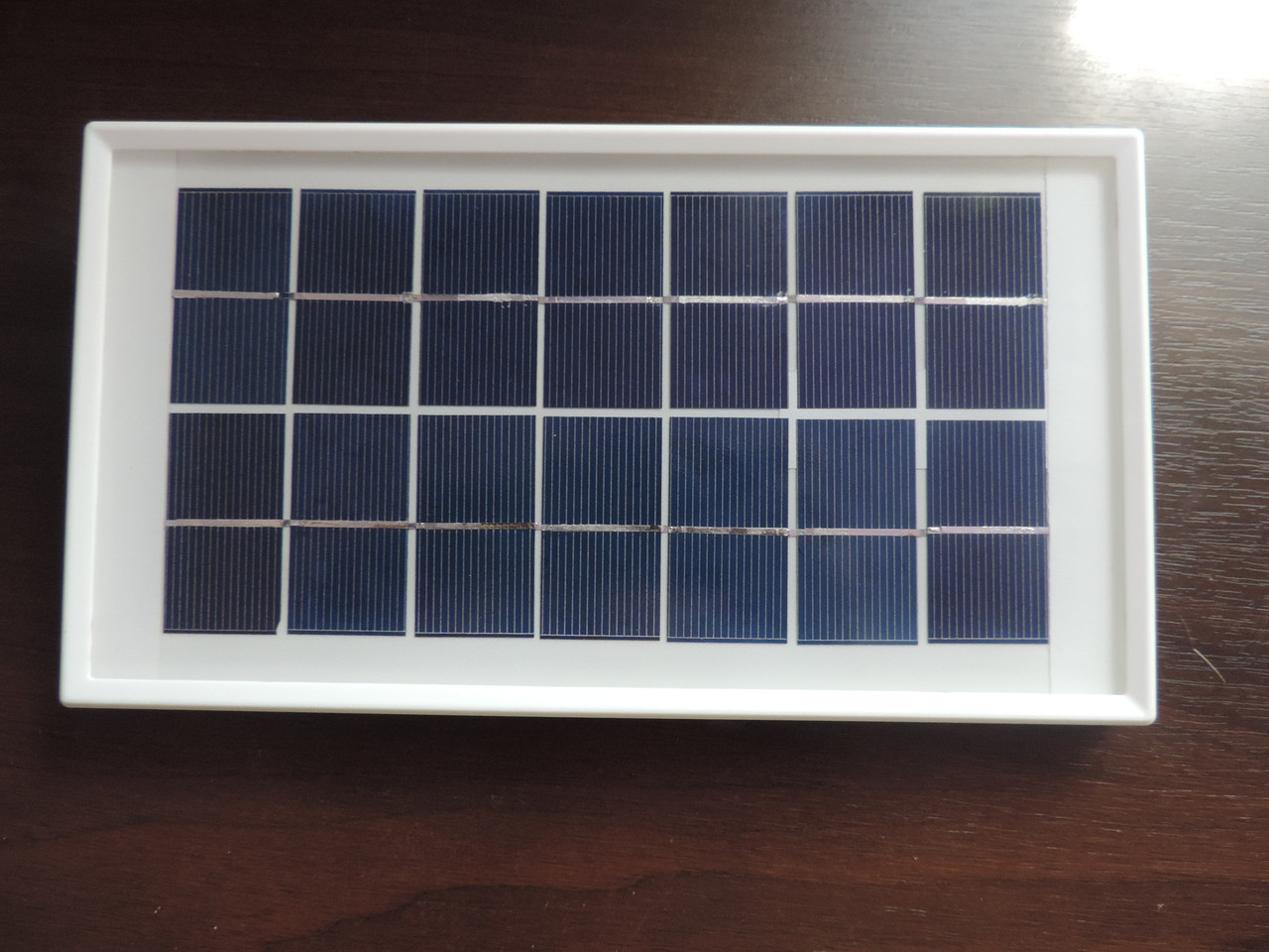 Солнечная панель батарея 7 V - 3,5 W. - фото 1 - id-p84371016