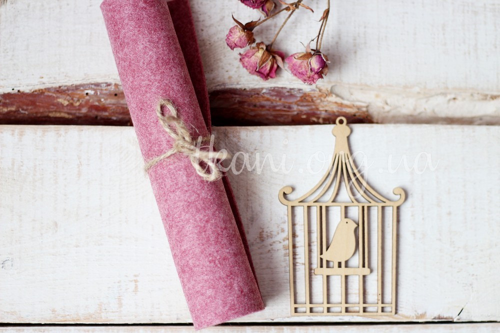 Войлок для рукоділля і творчості 2 мм Корея англійська троянда C-110, 20Х30 см, фото 1