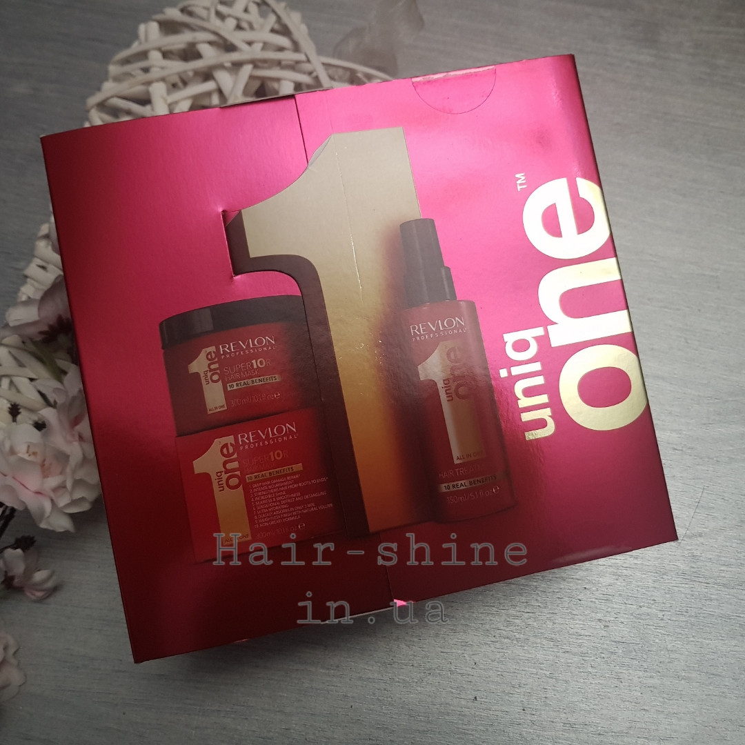 Набір для волосся Revlon Professional Uniq One спрей 150мл + маска 300мл