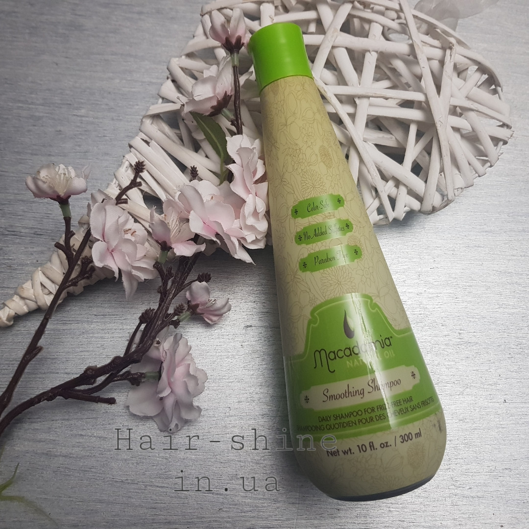 Шампунь для розгладження волосся Macadamia Natural Oil Smoothing Shampoo, 300 мл