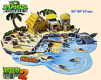 3-D Пазли "Битва за Острів" Рослини проти зомбі  ⁇  Plants vs Zombies конструктор — іграшки