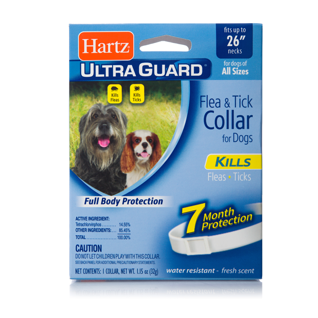 Нашийник для собак великих порід проти бліх і кліщів на 7 міс, білий 65 см (Н81169), США., фото 1