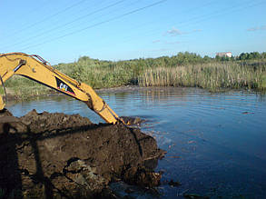 Зміцнення берегової лінії водойм