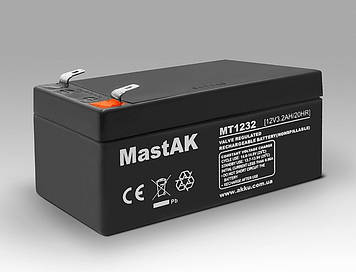 Акумулятор MastAK MT1232 (12v3.2Ah)