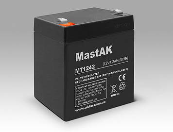 Акумулятор MastAK MT1242 (12v 4.2 Ah)