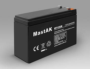 Акумулятор MastAK МТ1250В (5Ah 12v)