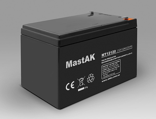 Акумулятор MastAK MT12120 (12v 12Ah), фото 1