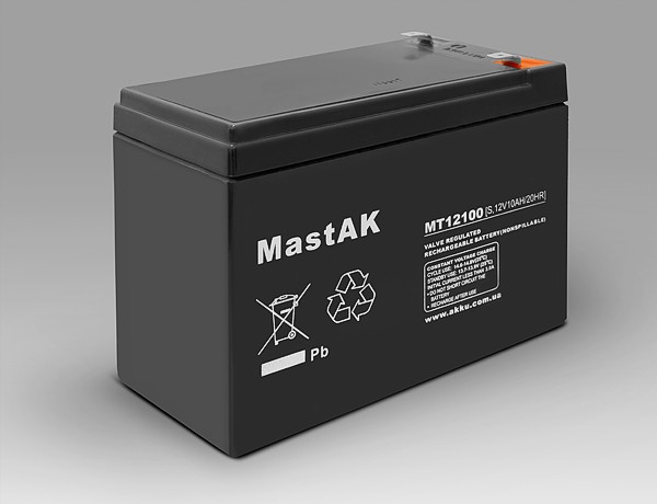 Аккумулятор MastAK MT12100S ( 12v 10Ah ) - фото 1 - id-p7808329