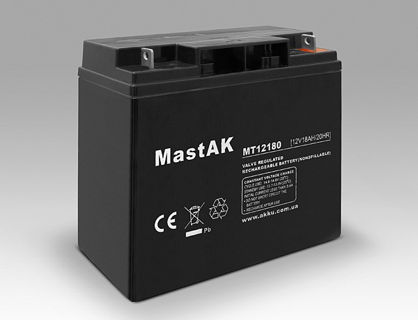 Акумулятор MastAK MT12180 (12v 18Ah)