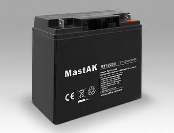 Акумулятор MastAK MT12200 (12v 20Ah)