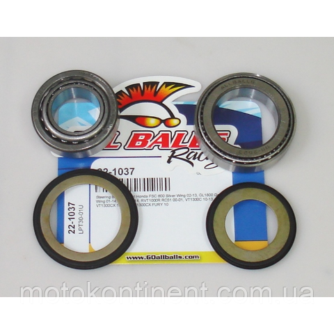 ALL BALLS 22-1037 підшипники рульової колонки для Honda VT1300 /GL1800 Gold Wing/ VTR1000R/FJS600 Silver Wing